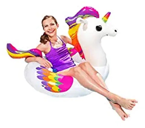 Inflable de unicornio para alberca