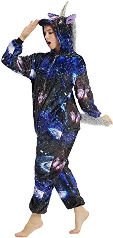 Disfraz de unicornio con cola